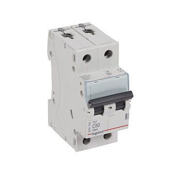 Автоматический выключатель TX3 C50A 2П 6000/10kA