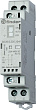 Модульный контактор; 1NO+1NC 25А; катушка 230В АС/DC;  опции: мех.индикатор + LED