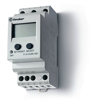 Универсальное контрольное реле напряжения для 1-фазных сетей AC/DC; пониженное/повышенное напряжение;выход 1CO 10А;