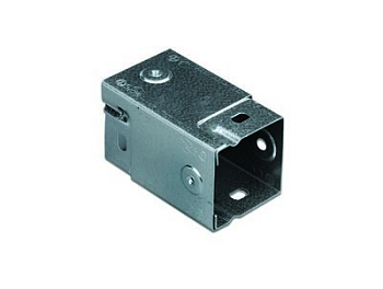 Разворот плоскости глухой правый 50х50, цинк-ламельный