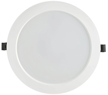 Светильник LED ДВО 1615 белый круг 24Вт 4000К IP20 IEK