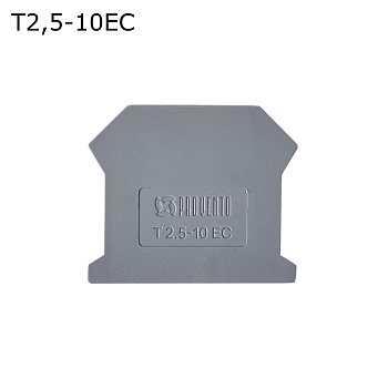 Крышка торцевая для винтовой клеммы 2,5-10 мм2, серая