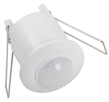 Датчик движения ДД 301 белый, 800Вт, 360 гр.,6М,IP20,IEK