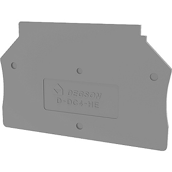 D-DC4-HE-01P-11-00A(H), Концевая крышка, для DC4-HE, серый, шт