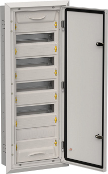 TITAN 5 Корпус мет. ЩРв-60 (1х60) 880х365х130 IP31 сер IEK