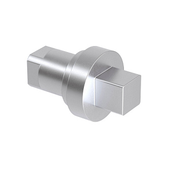 Личинка замка, для малой ручки, под ключ квадратного профиля 7мм Личинка замка, для малой ручки, под ключ квадратного профиля 7мм