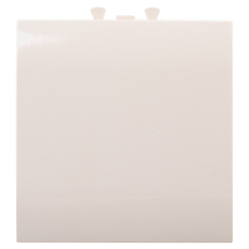 Вывод кабеля модульный "Avanti", "Ванильная дымка", 2 модуля