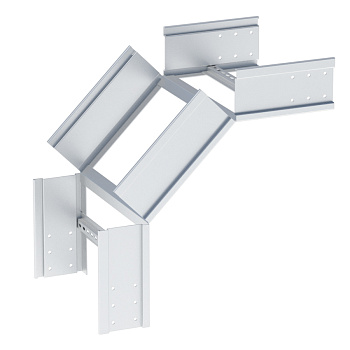 Угол 90 градусов вертикальный внешний лестничный усиленный 150x900 мм (2 мм) HDZ EKF Угол 90 градусов вертикальный внешний лестничный усиленный 150x900 мм (2 мм) HDZ EKF