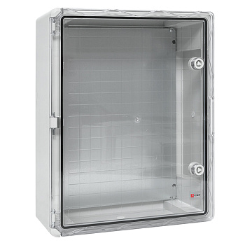Щит пластиковый с монтажной платой прозр. дверь 500х400х180 мм IP65 EKF PROxima