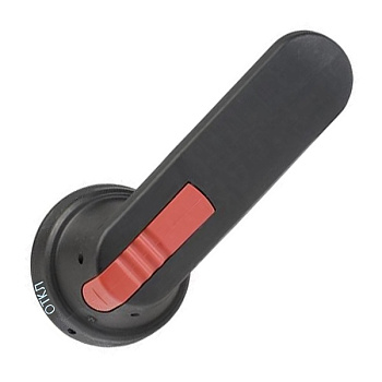 Ручка управления OHB45J6E311-RUH (черная) с символами на русском выносная для реверсивных рубильников ОТ16..125F_С