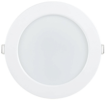 Светильник LED ДВО 1613 белый круг 12Вт 3000К IP20 IEK