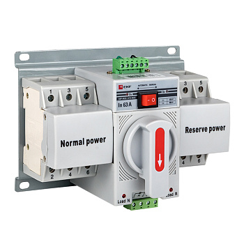 Устройство АВР МСB 63А (C) 3Р 400В EKF PROxima Устройство АВР МСB 63А (C) 3Р 400В EKF PROxima