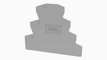 D-DS2.5-PE/3L-01P-11-00A(H), Концевая крышка, для DS2.5-PE/3L, серый, шт